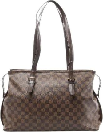 Louis Vuitton Pre-owned Shoulder Bags, female, Brown, Size: ONE SIZE Pre-owned Chelsea Shoulder Bag
