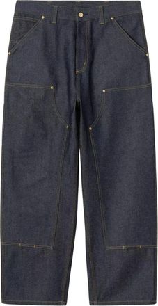 Carhartt Work in Progress OG Double Knee Pant - Heren - Loose Fit Jeans - Blauw - XS - Katoen - Jeans