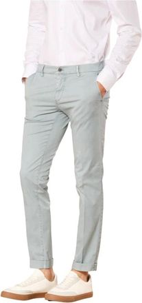 Mason's Heren, Broeken, Blauw, Maat: XS Katoen