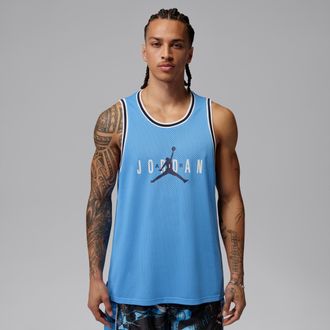 Nike Jordan Mens Jordan Brooklyn Mesh Jersey in Blue | IF1855-412