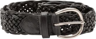 Dragon Diffusion 30mm London Buckle Riem - Dames - Accessoires - Zwart - Maat: 90 CM Leer