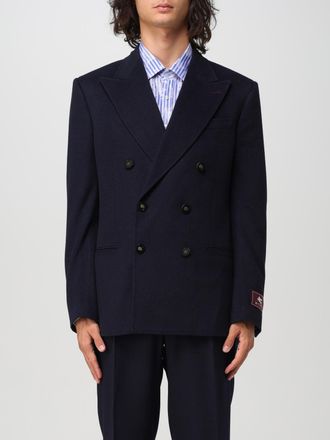 Etro Blazer a doppiopetto in cashmere