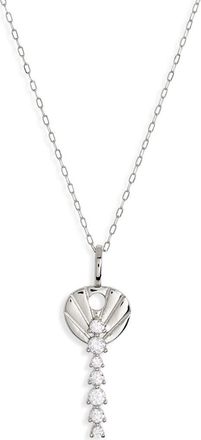 Miranda Frye Key Pendant Necklace in Silver at Nordstrom