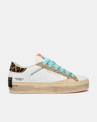 Crime London DISTRESSED PLATFORM TROPICAL GOLD