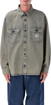 Carhartt Work in Progress Grey Oversized Logo Shirt