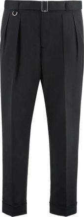 Paolo Pecora Slim fit chino broek - Heren - Chinos - Zwart - L - Katoen - Broeken