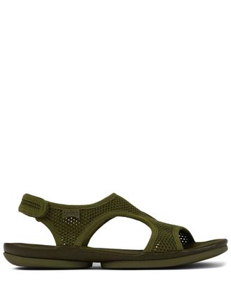 Camper Right mesh slingback sandals - women - Leather - 36 - Green