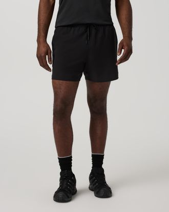 Vuori Clothing Course Shorts Lined 5 | Black | XS, Size Extra Small