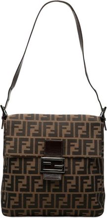 Fendi Pre-owned Fendi Zucca Canvas Shoulder Bag Ladies GZMJJ1F8P8ZJTD81