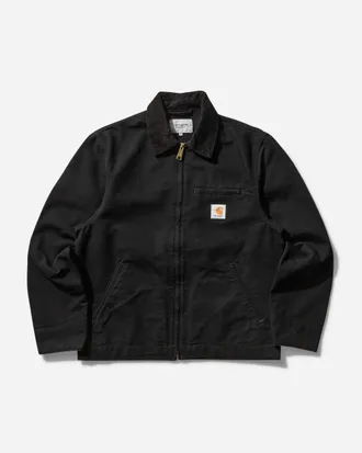 Carhartt Work in Progress Men s Detroit Jacket Black (Rinsed)