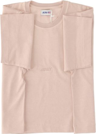 Autry Womens Heavy Cotton Cropped T-Shirt