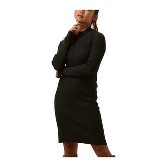 Notre-V Kleedjes, Dames, Groen, XL, Nylon, Gebreide Damesjurk