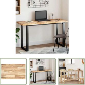 vidaXL Tavolo in acacia - Piano Tavolo Rettangolare 160x50x4cm Legno Massello di Acacia