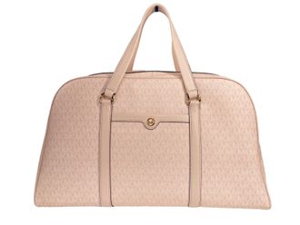 Michael Kors Michael Kors Travel Extra Large Powder Blush PVC Top Zip Weekender Luggage Womens Bag