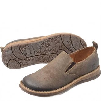 Born Mens Bryson Slip On In Taupe