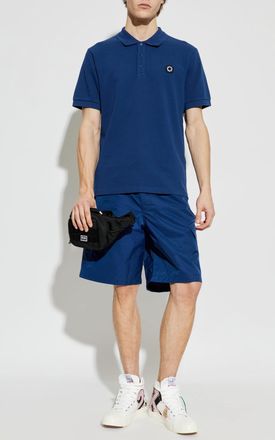 Kenzo Polo With Logo, Mens, Navy Blue