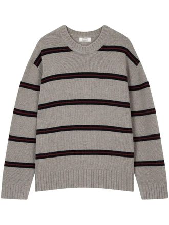 STUDIO TOMBOY striped sweater - Grey