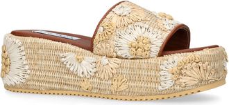 Steve Madden Womens Decor Beige Sandals - Size UK 7