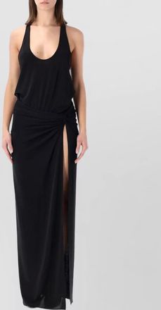 Andamane juno scoop neck maxi dress