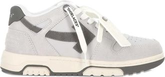 Off-white lace-up sneakers - Grey