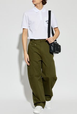 Givenchy Polo With Logo, Mens, White