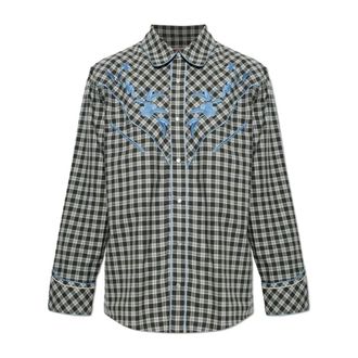 Kenzo Camicia Western a Quadri - - Blouses & Shirts - Donna - Multicolore - S