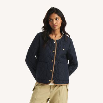 Nautica Womens Quilted Jacket
