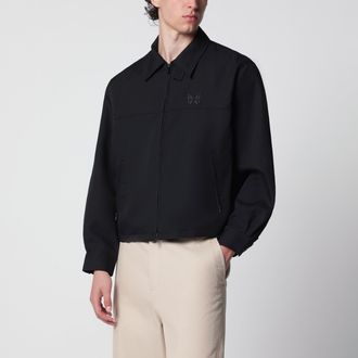 Needles Black twill sport jacket