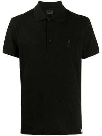Billionaire Boys Club embroidered logo polo shirt - Black
