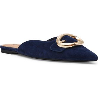 Steve Madden Ira Pointed Toe Mule in Navy Suede at Nordstrom Rack, Size 7.5