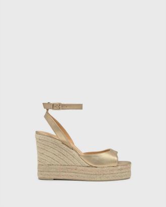 Castaner Womens Blair Sandal In Gold