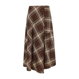 Max Mara Mujer, Faldas, Marr&oacute;n, Talla: M