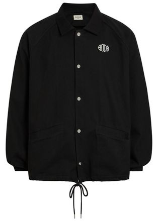 Bode Logo-embroidered Cotton-twill Track Jacket - Black - M