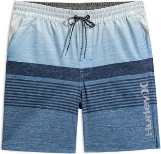Hurley Ombr&eacute; Volley Swim Shorts in Aquifer at Nordstrom Rack, Size X-Large