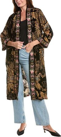 Johnny Was Myriam Reversible Silk-Lined Kimono