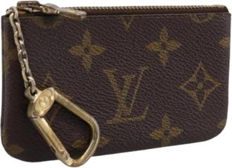 Louis Vuitton Pre-owned Monogram Canvas Coin Purse - Dames - Vintage Accessoires - Bruin - ONE Size - Vintage