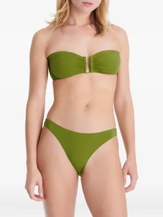Eres Womens Show Ruched Bandeau Bikini Top Ss25 W
