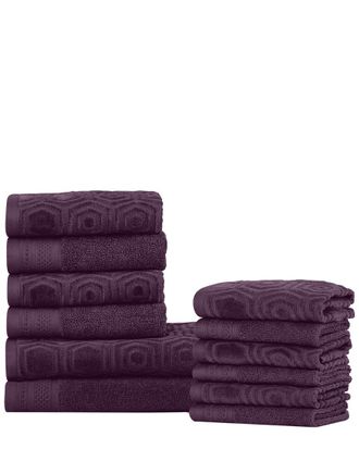 Superior 12Pc Combed Cotton Towel Set