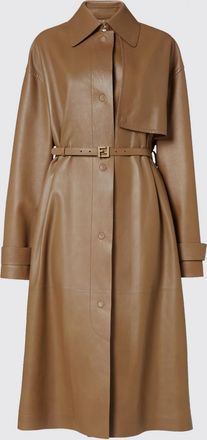 Fendi Trench in pelle di agnello Fendi