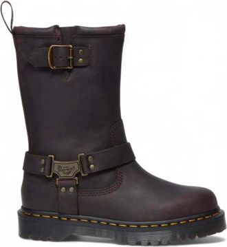 Dr. Martens Schoenen, Heren, Bruin, 41 EU, Anistone Hi Top Laarzen