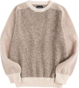 Howlin Megatron Man - Heren - Ronde hals truien - Beige - XL - Wol - Truien & Vesten
