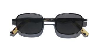 L.G.R Cactus 6814 Mens Sunglasses Black Size 48