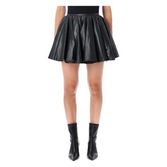 Haikure Ziggy Wide Mini Skirt - Skirts - Mujer - Negro - M