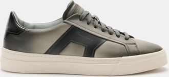 Santoni Men - Sneakers Double Buckle sage