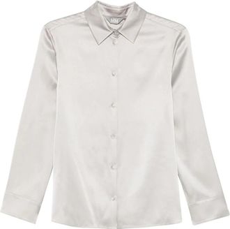 Max Mara Kadiak Shirt - Dames - Overhemden - Grijs - XL - Overhemden