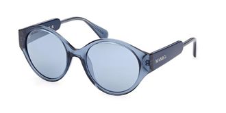 Max & Co. MO0058 90X Womens Sunglasses Blue Size 54
