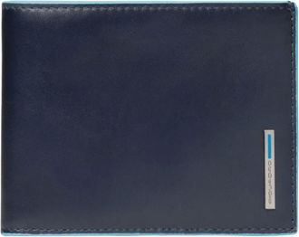 Piquadro Heren, Accessoires, Blauw, Maat: ONE Size Leer