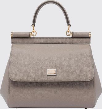 Dolce & Gabbana Borsa a mano mini Sicily in pelle di vitello a grana