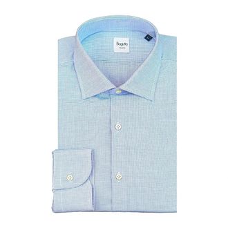 Bagutta Formal Shirts, male, Blue, Size: 2XL Camicia