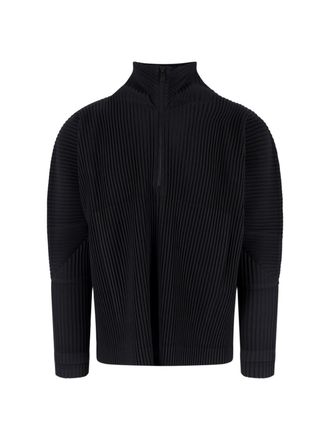 Homme Pliss&eacute; Issey Miyake Maglia Zip Plissettata